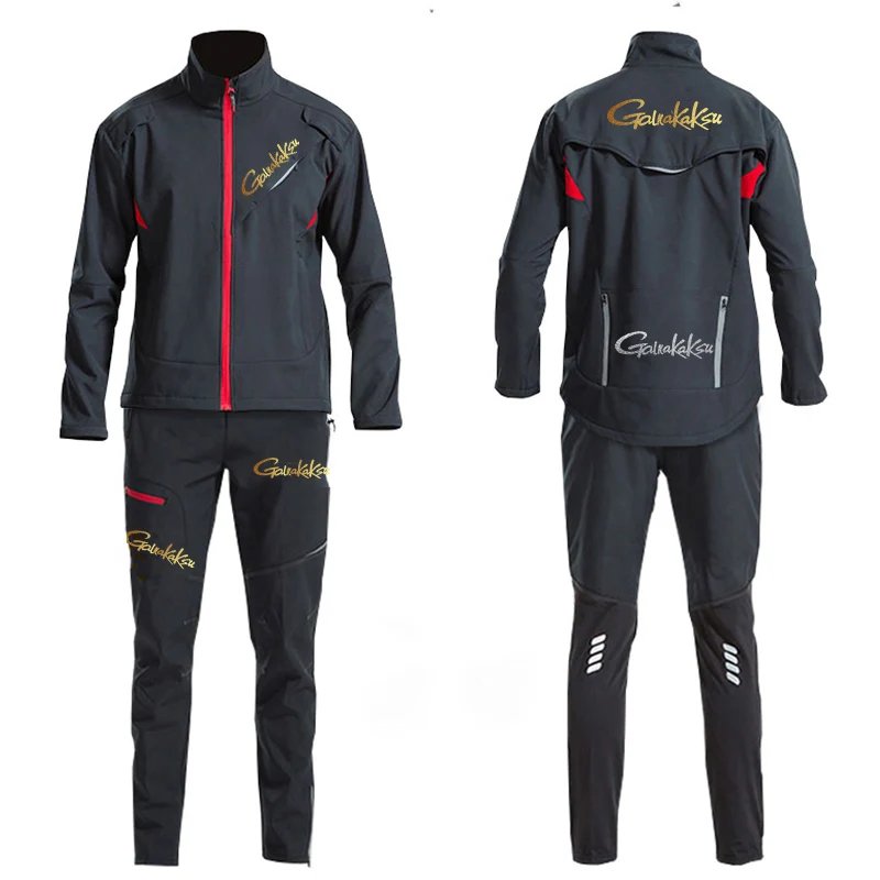 Fishing Rain Suit - Zimowy wodoodporny kombinezon wędkarski Męska wiatrówka