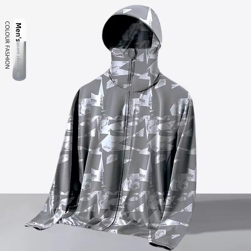 Fishing Hoodie - Unisexowa letnia kurtka z kapturem o