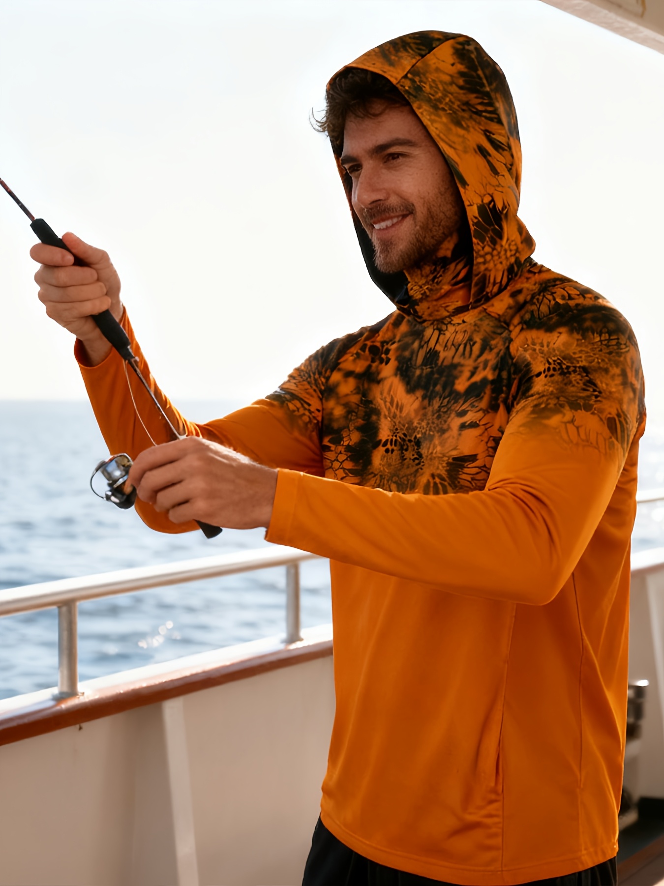 Fishing Mask Sun Protection - Koszula wędkarska odporna na promieniowanie UV