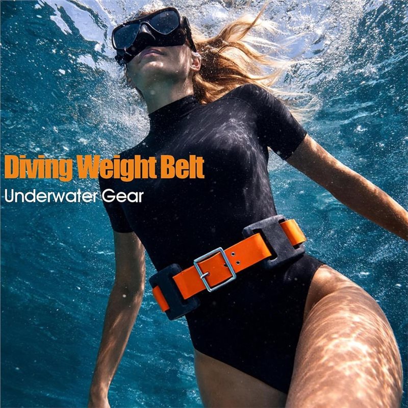Fishing Belt - Klamra do pasa nurkowego RTENTE, gumowy