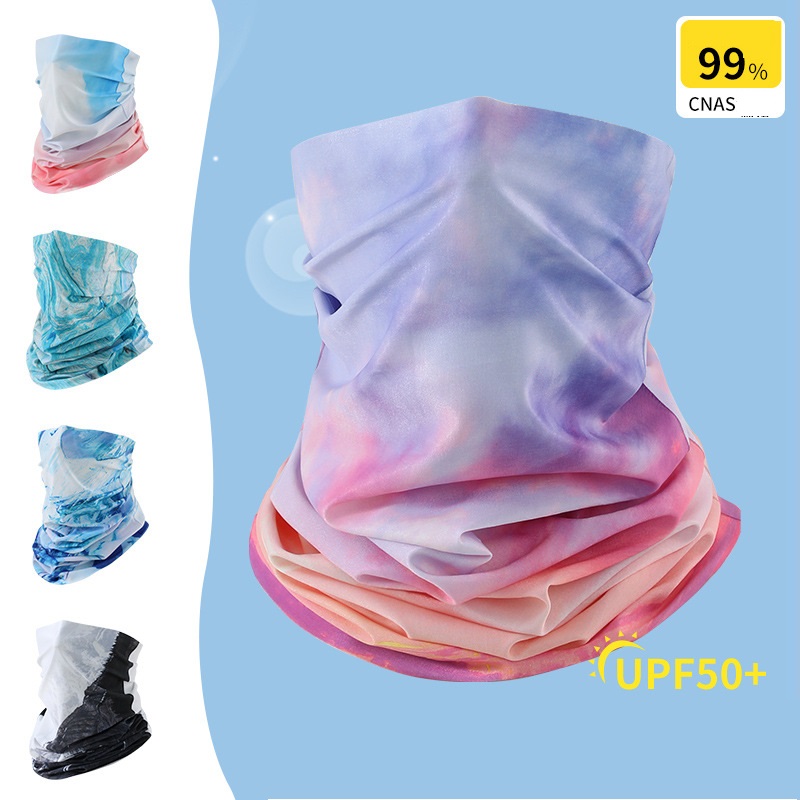 Fishing Mask Sun Protection - Modny kolor Bezszwowa chustka rowerowa na