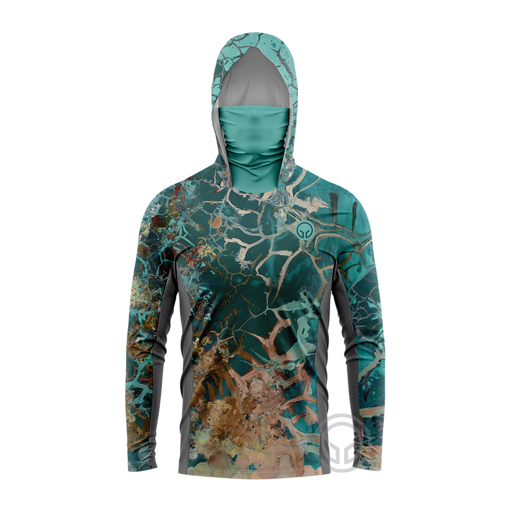 Fishing Hoodie - Męska bluza wędkarska z kapturem ochroną