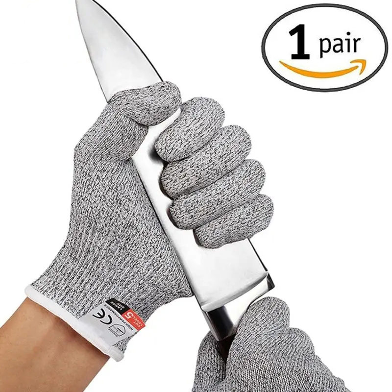 Fishing Gloves - Poziom 5. Odporna na przecięcie, odporna