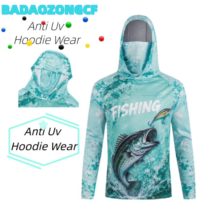 Koszulki wędkarskie z długim r – Fishing Shirt Uv Protection recenzja i cena