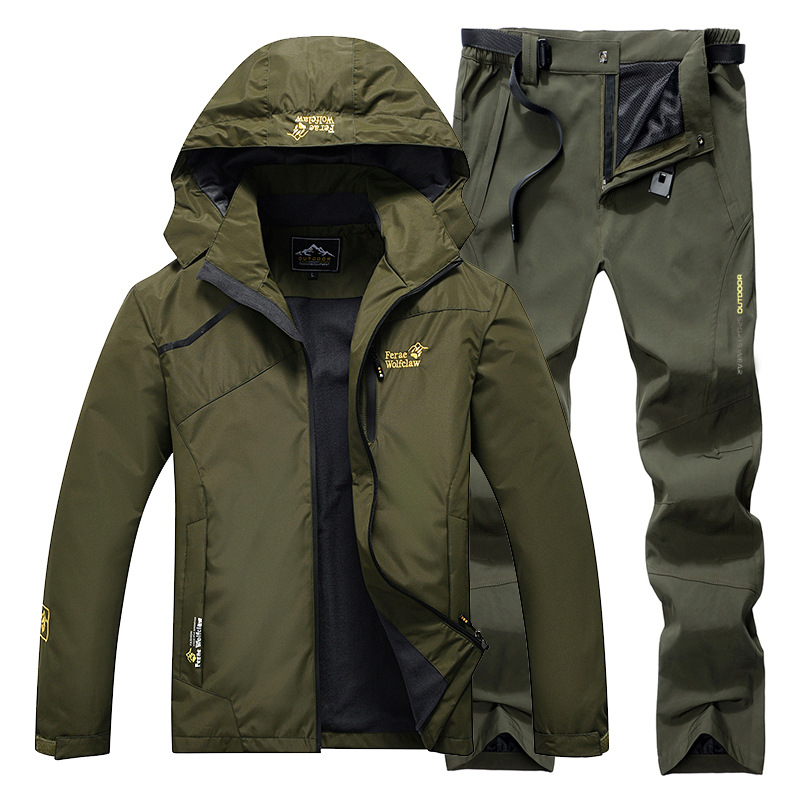 Wodoodporny kombinezon wędkars – Fishing Rain Suit recenzja i cena