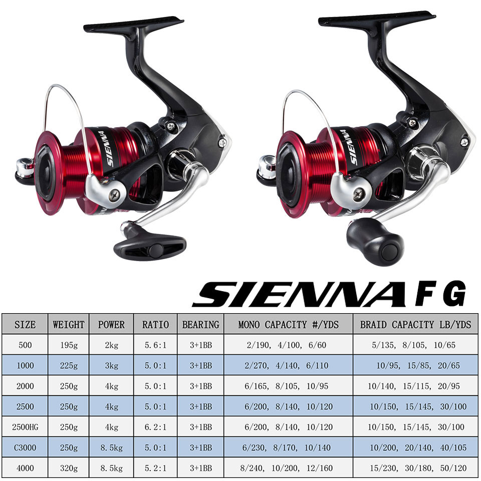 SHIMANO SIENNA Kołowrotek spin – Shimano Reel Stradic recenzja i cena