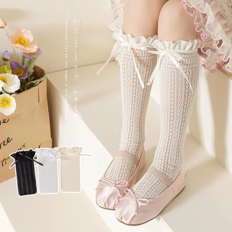 Dziewczęce długie rurki koronk – Fishing Socks recenzja i cena