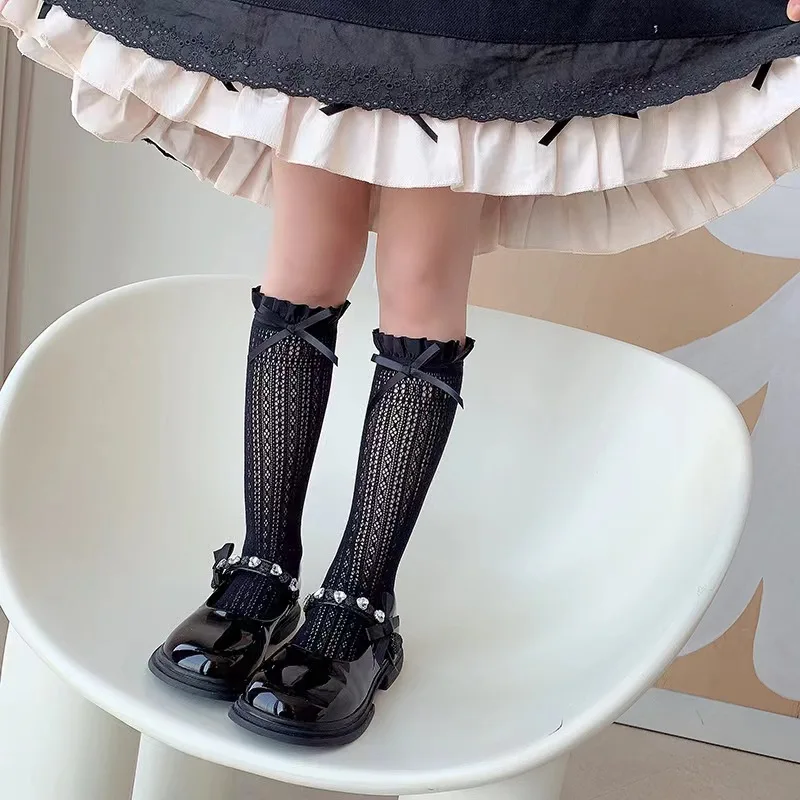 Dziewczęce długie rurki koronk – Fishing Socks recenzja i cena