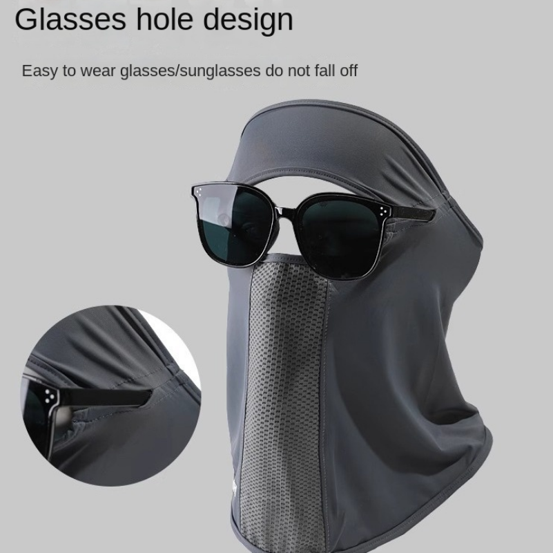Letnia maska z jedwabiu lodowe – Fishing Mask Sun Protection recenzja i cena
