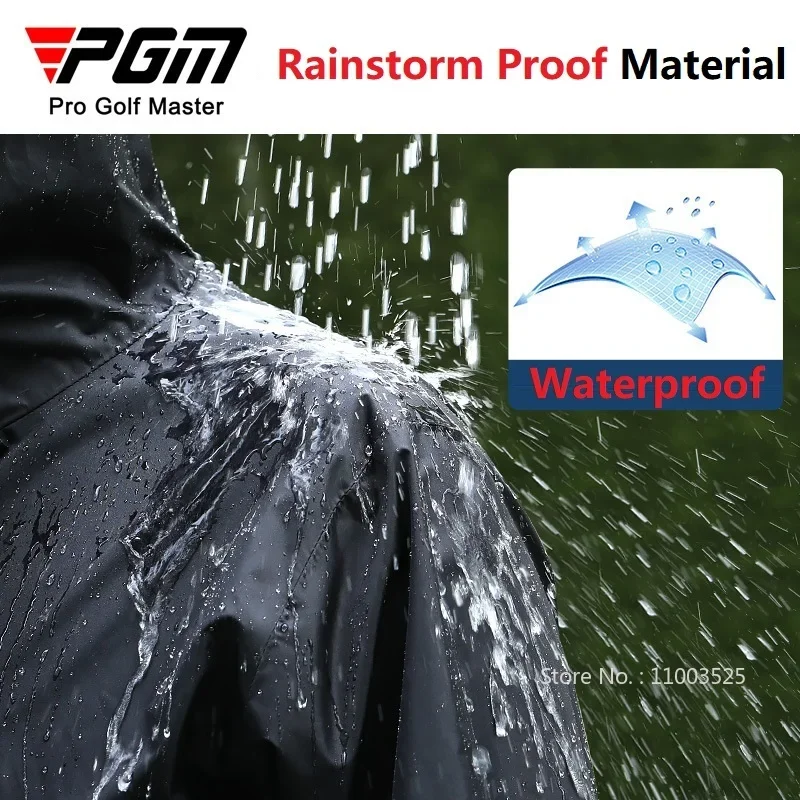 Pgm mężczyźni golfowy płaszcz  – Fishing Rain Suit recenzja i cena